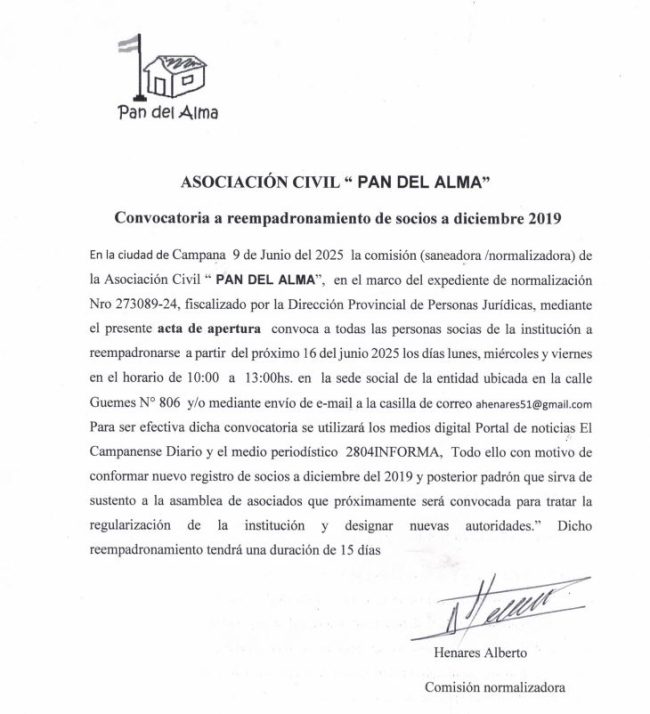 Reempadronamiento